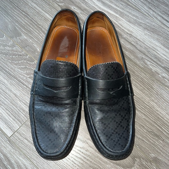 Gucci Other - Men's GUCCI driving loafer shoes 
Diamante leather